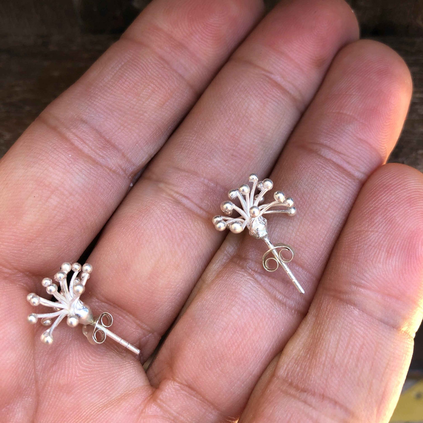 Sea Urchin Stud Earrings