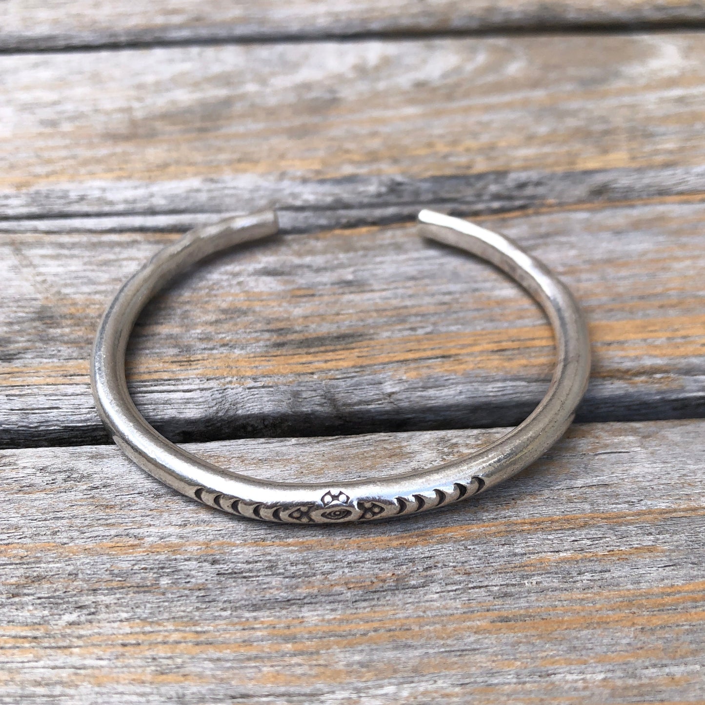 Hilltribe Silver Cuff Bracelet