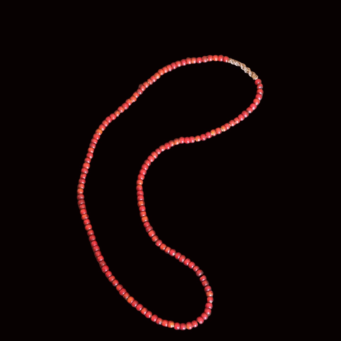 Vintage Sherpa Beaded Necklace