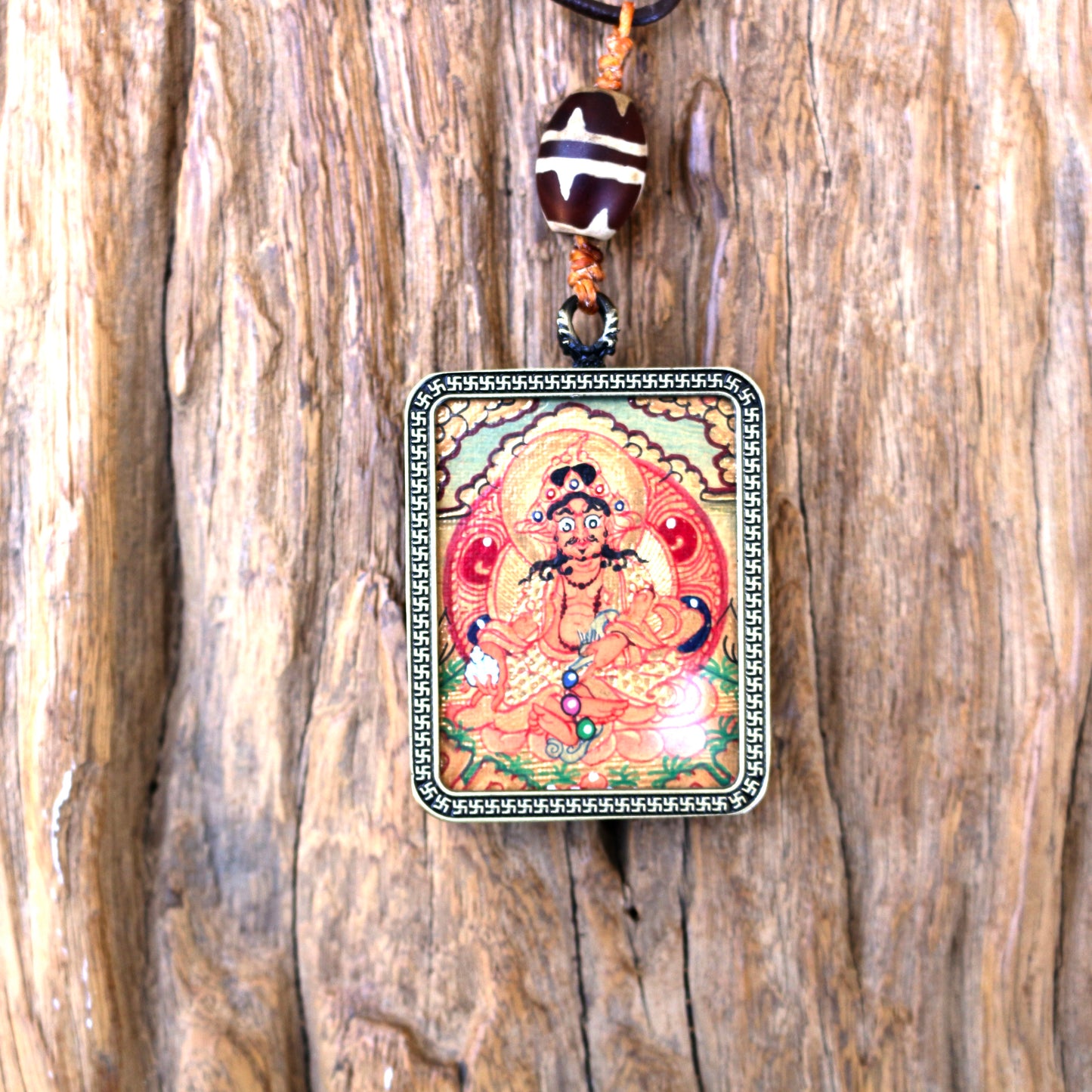 Hand Painted Dzambala | Kubera Ghau | Good Fortune and Prosperity