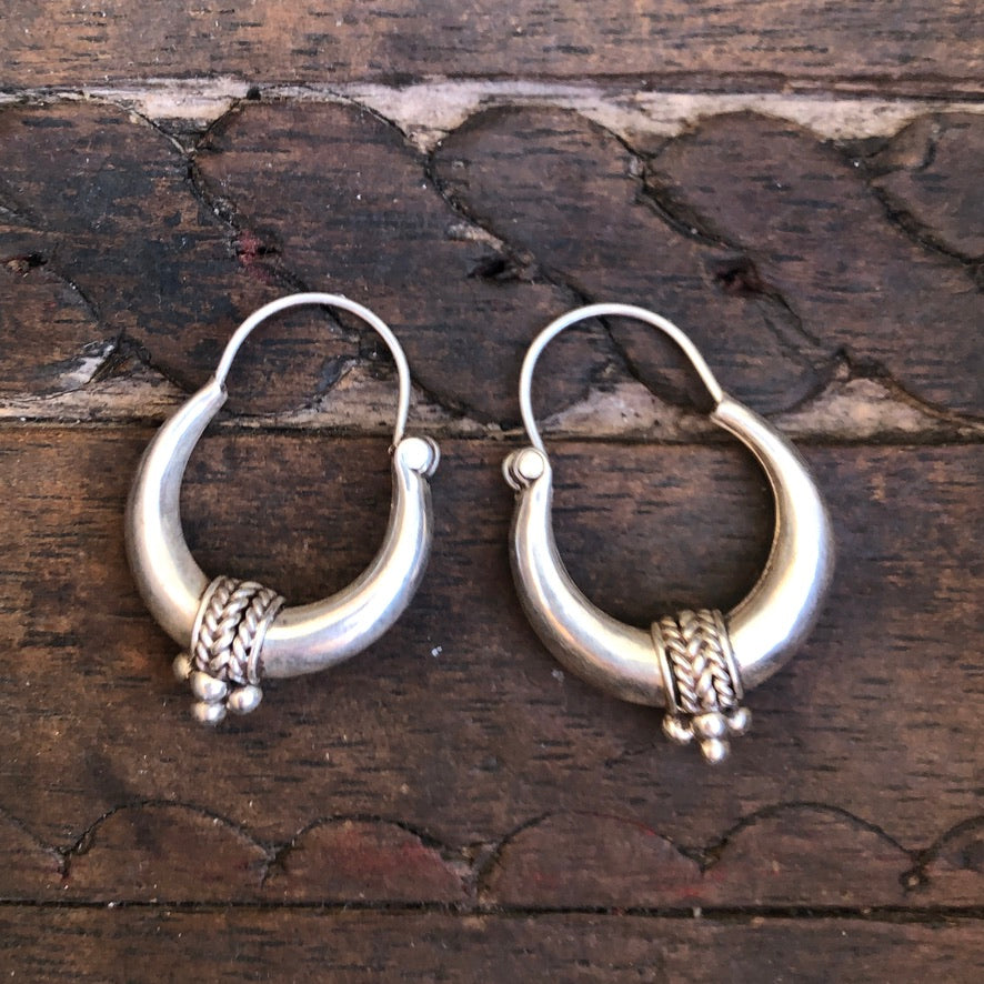 Vintage Nevari Handmade Hoops