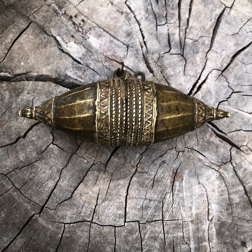 Vintag Brass Container