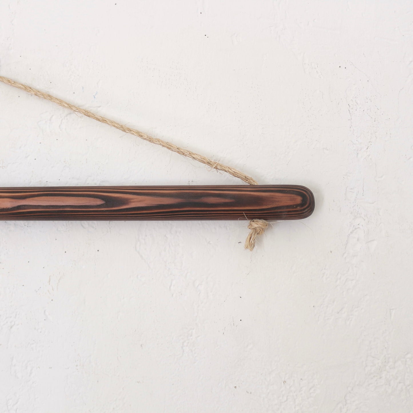 Burned Douglas Fir Textile Hanger