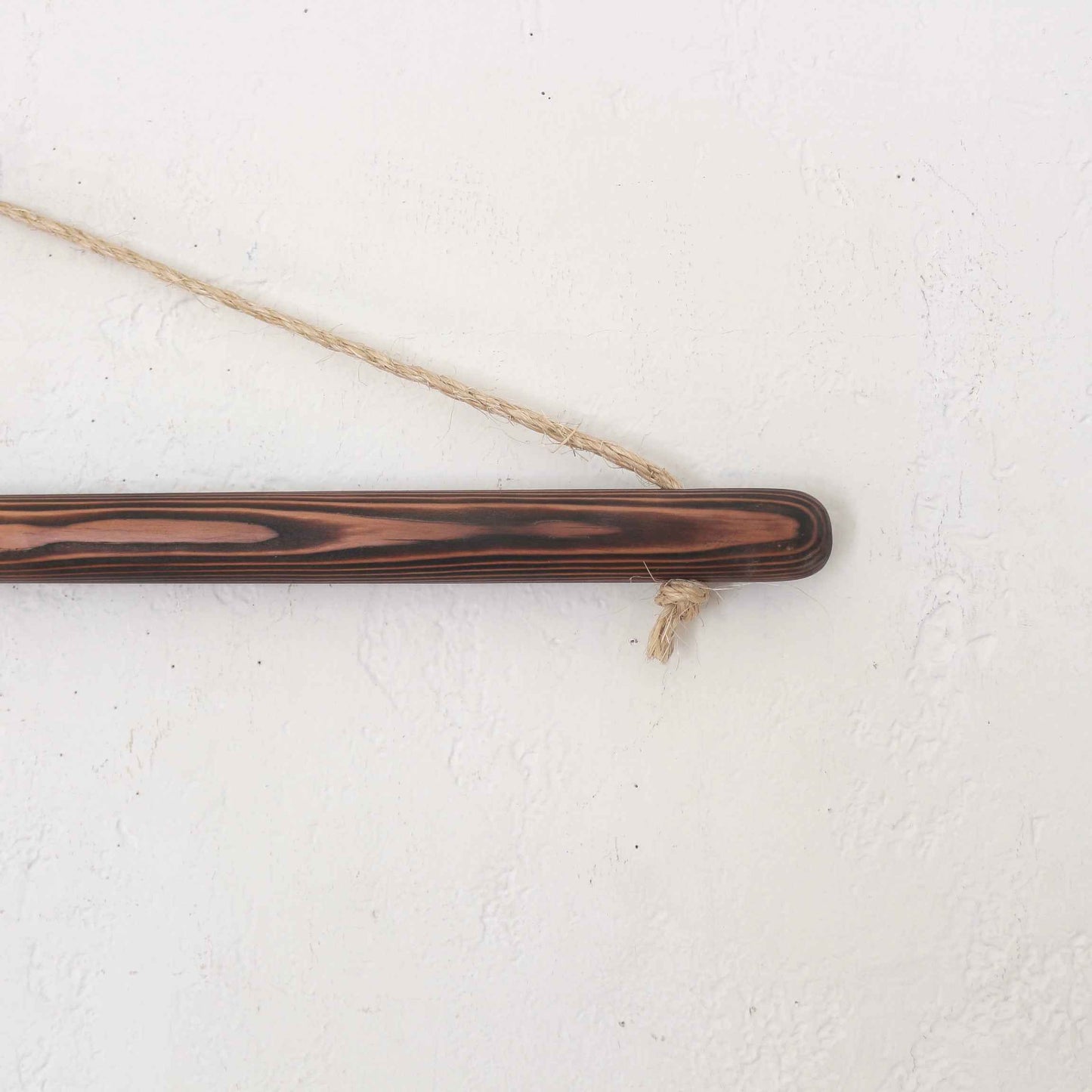 Burned Douglas Fir Textile Hanger