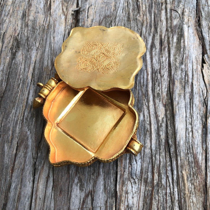 Tibetan Buddhist Ghau Prayer Box