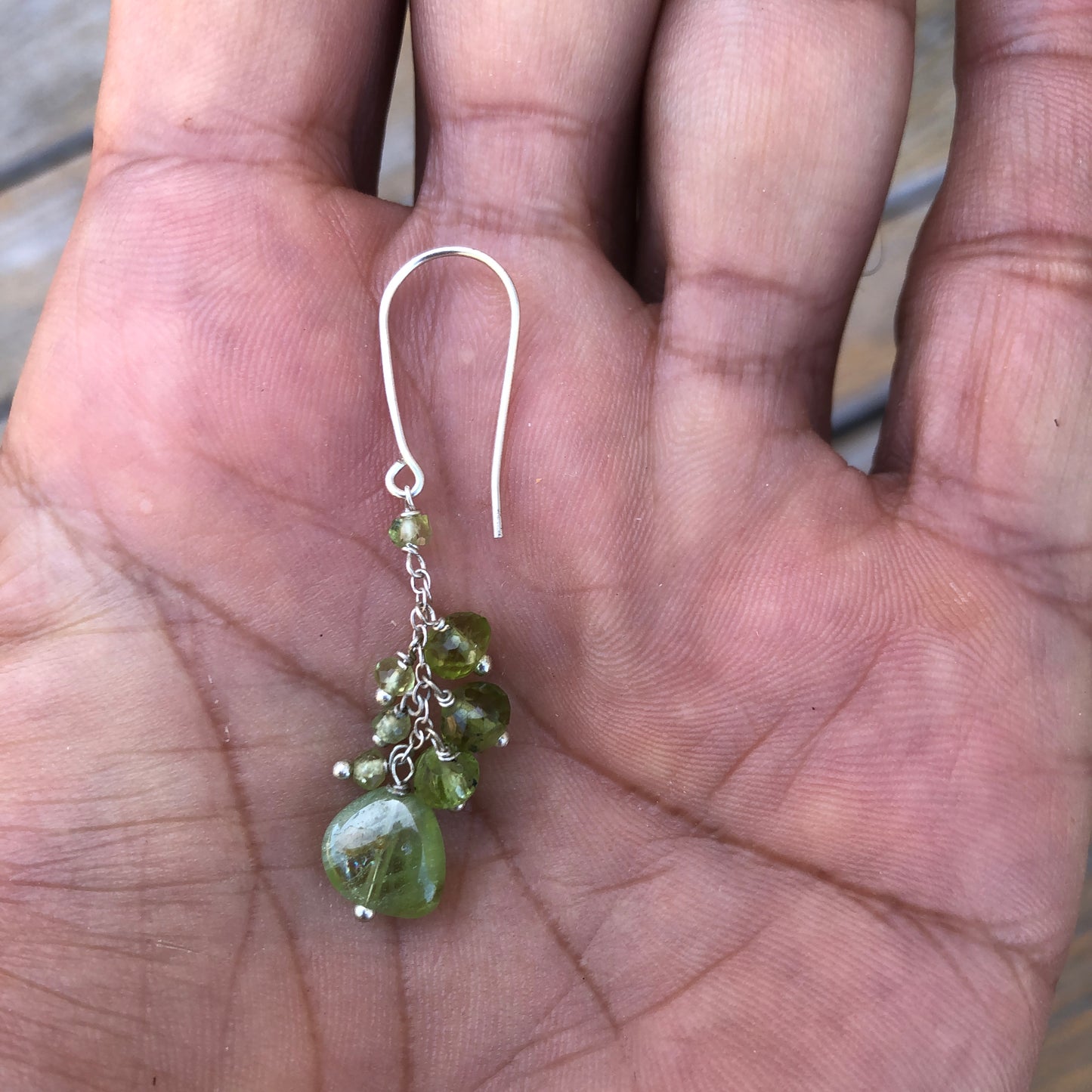 Peridot Dangle And Drop Earrings