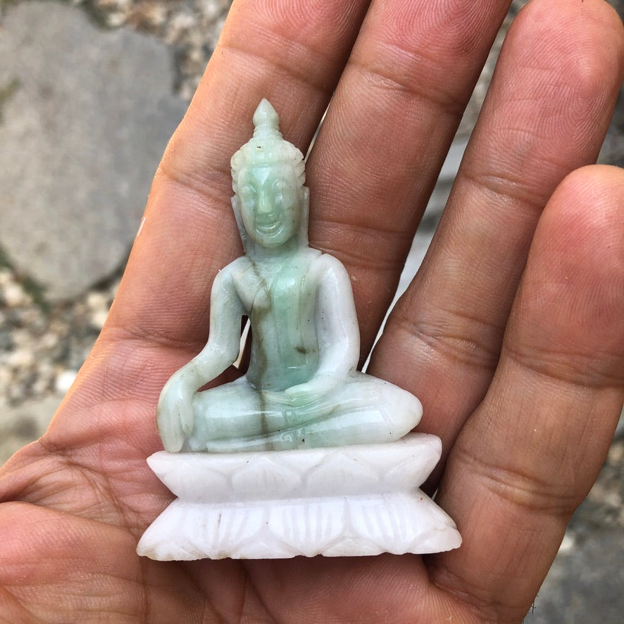 Green Jade Buddha Figurine (Copy)