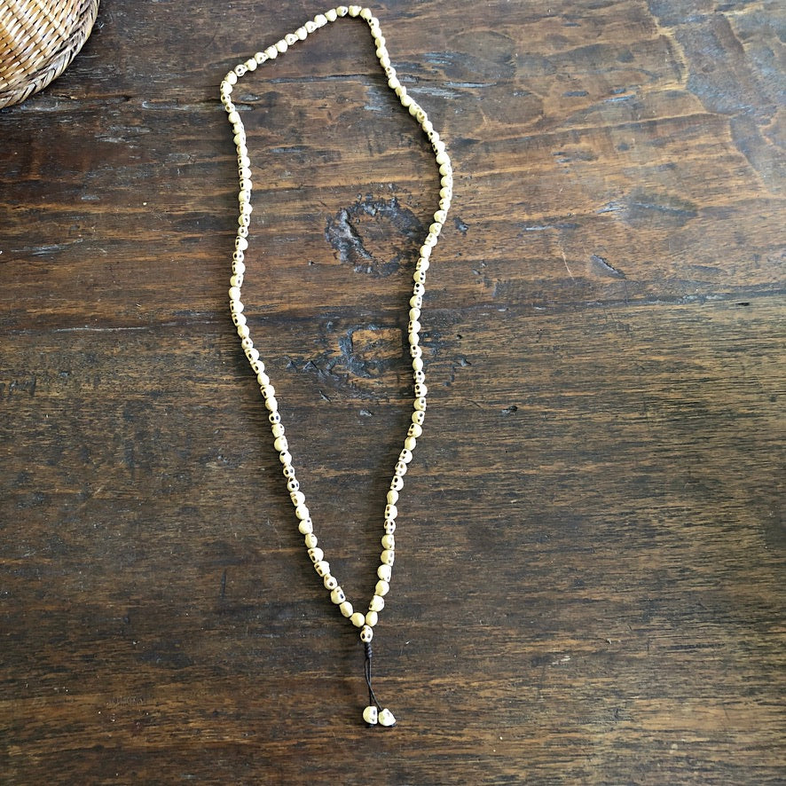 Kali 108 count Skull Praying Mala