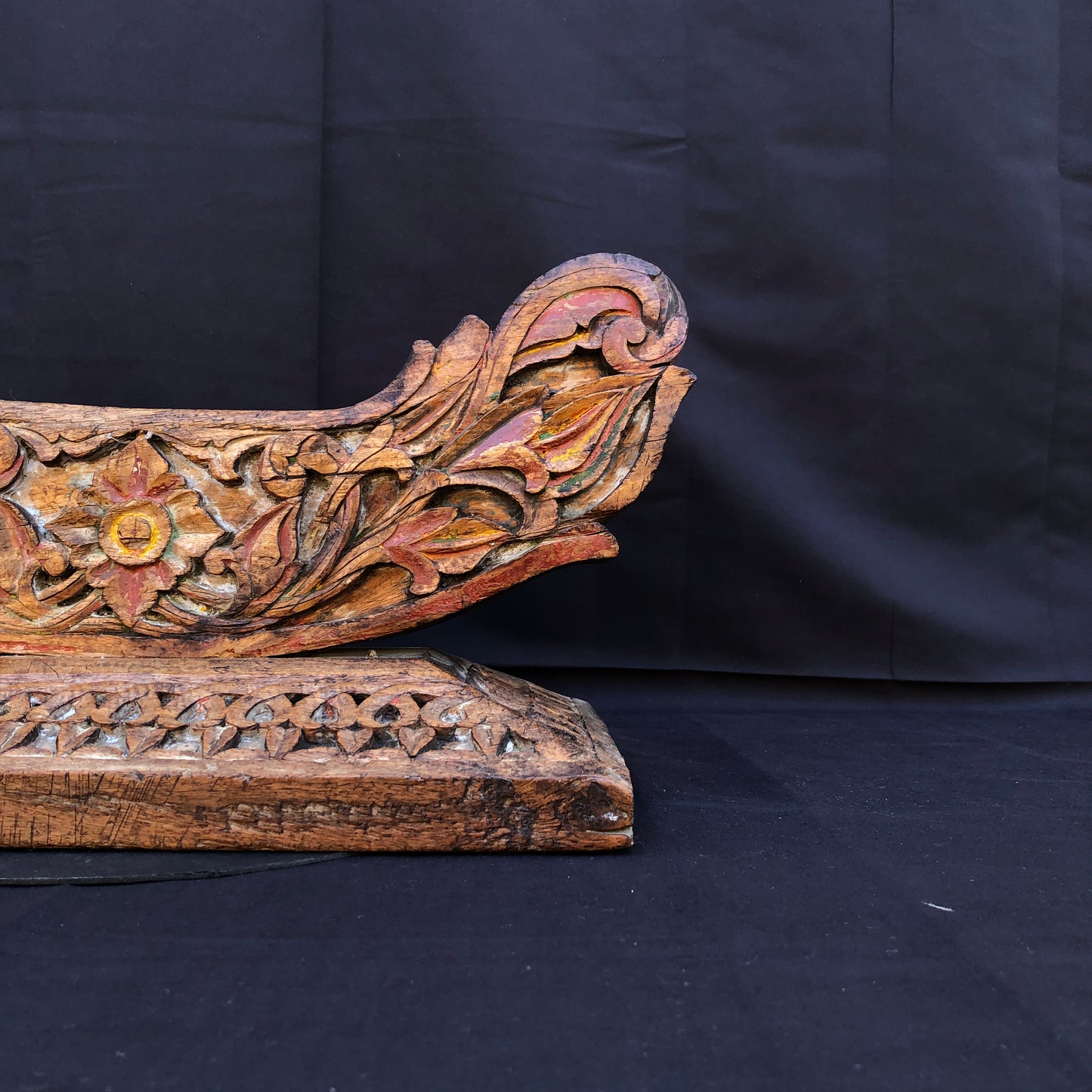 Vintage Indonesian Gong Mallet Holder