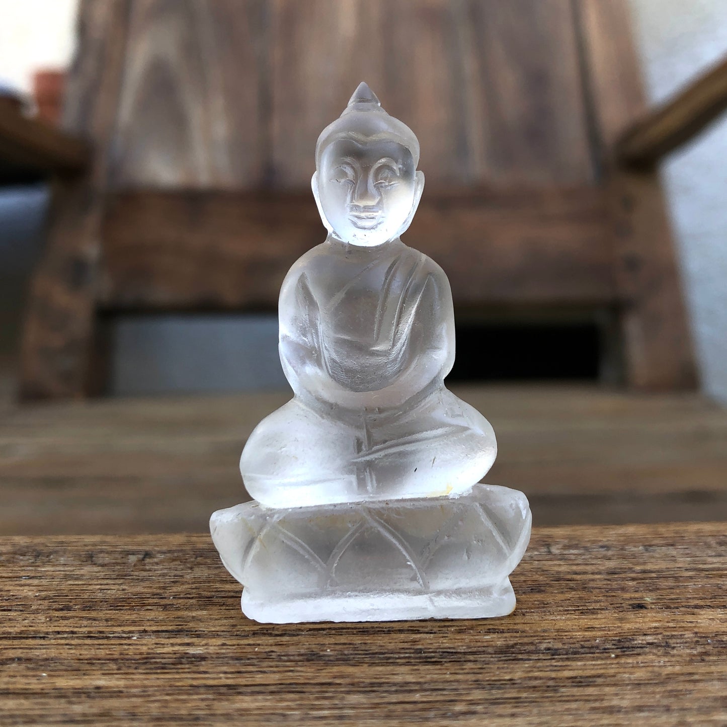 crystal buddha