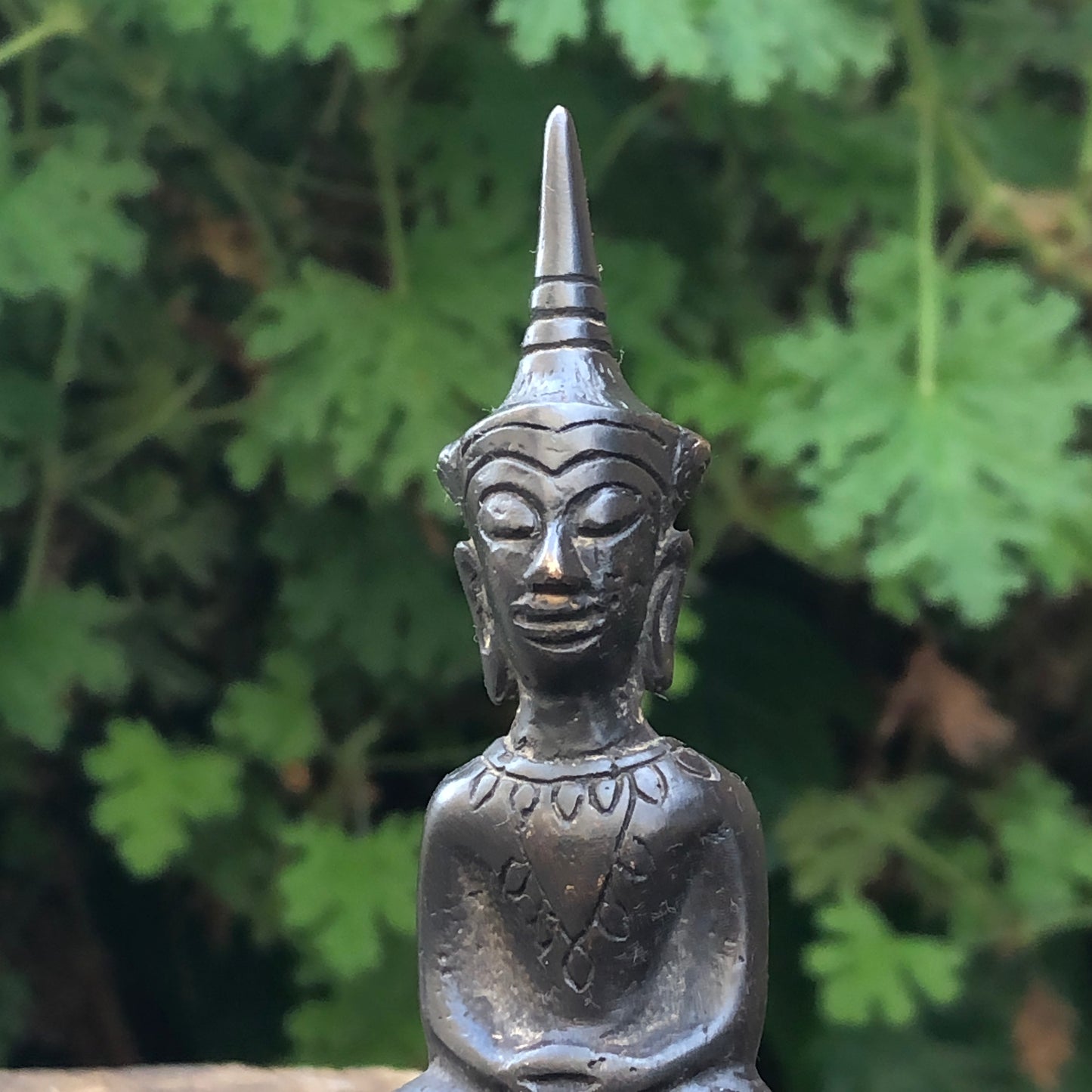 Ayuthaya Style Seated Buddha Figurine