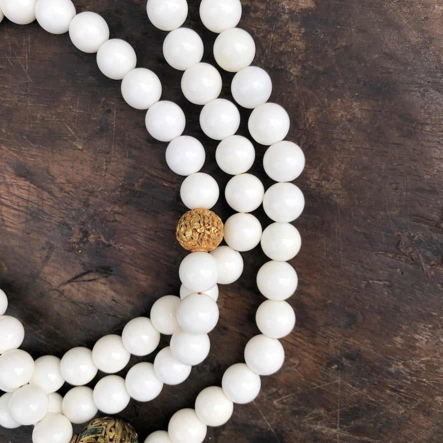 Seashell 108 Praying Mala