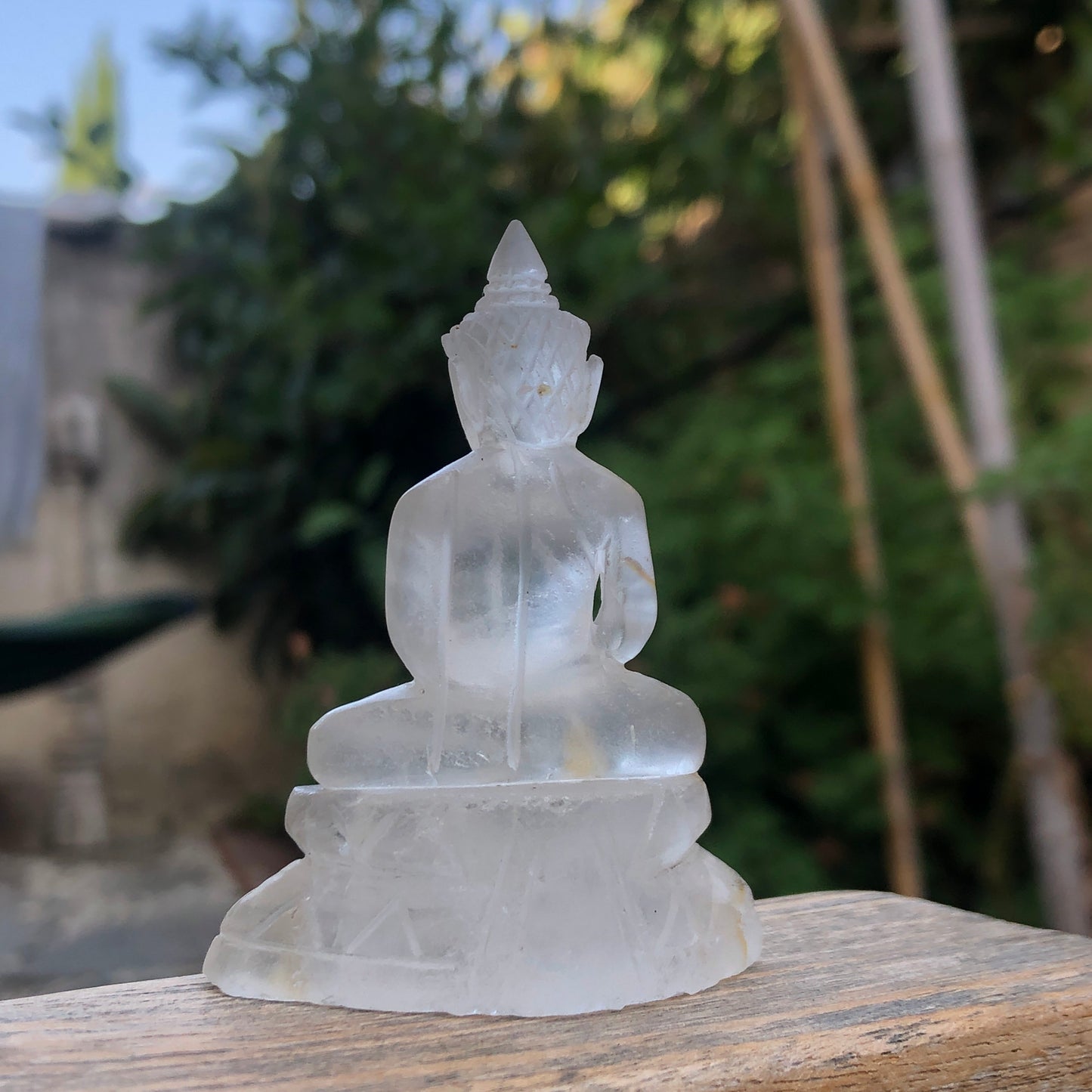 Crystal Quartz Meditating Buddha Statue (Copy)