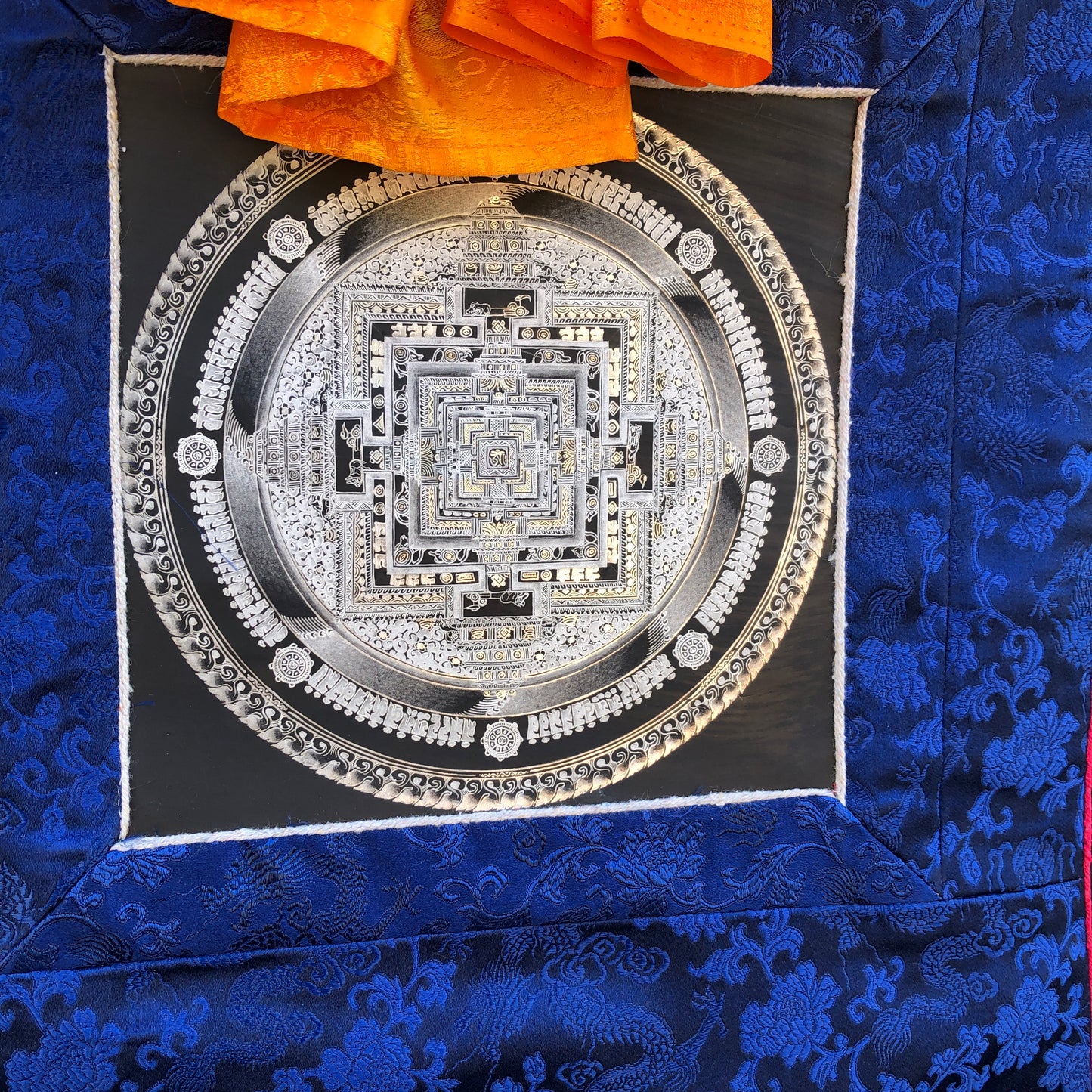 Aum Mandala Thangka Painting