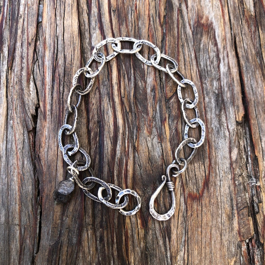 Sterling Silver Herkimer Quartz Bracelet