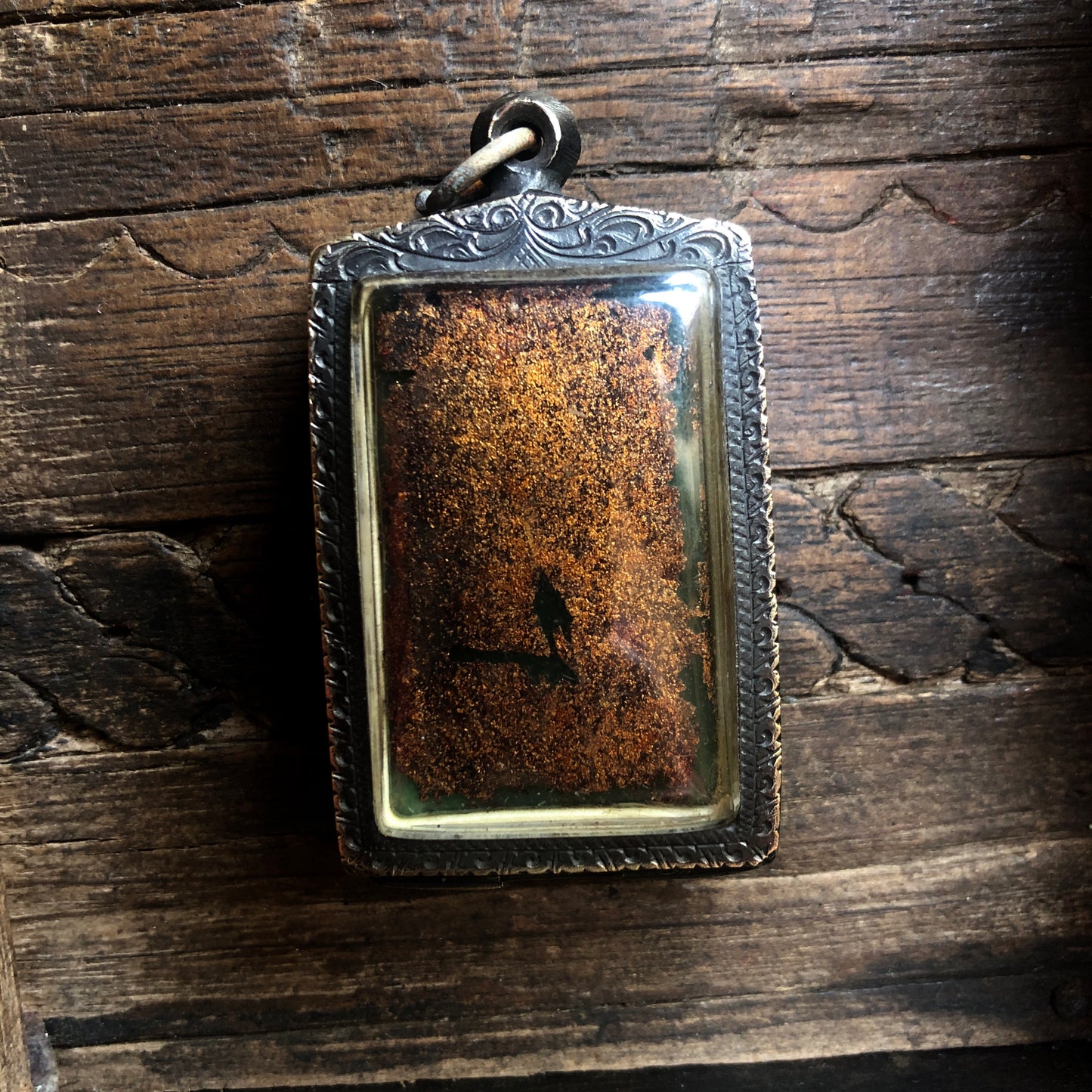 Seated Buddha Amulet Locket Pendant