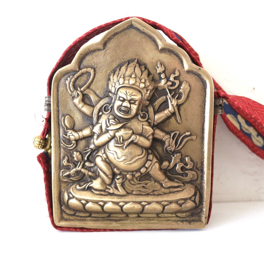 Mahakala Ghau Portable Shrine Box