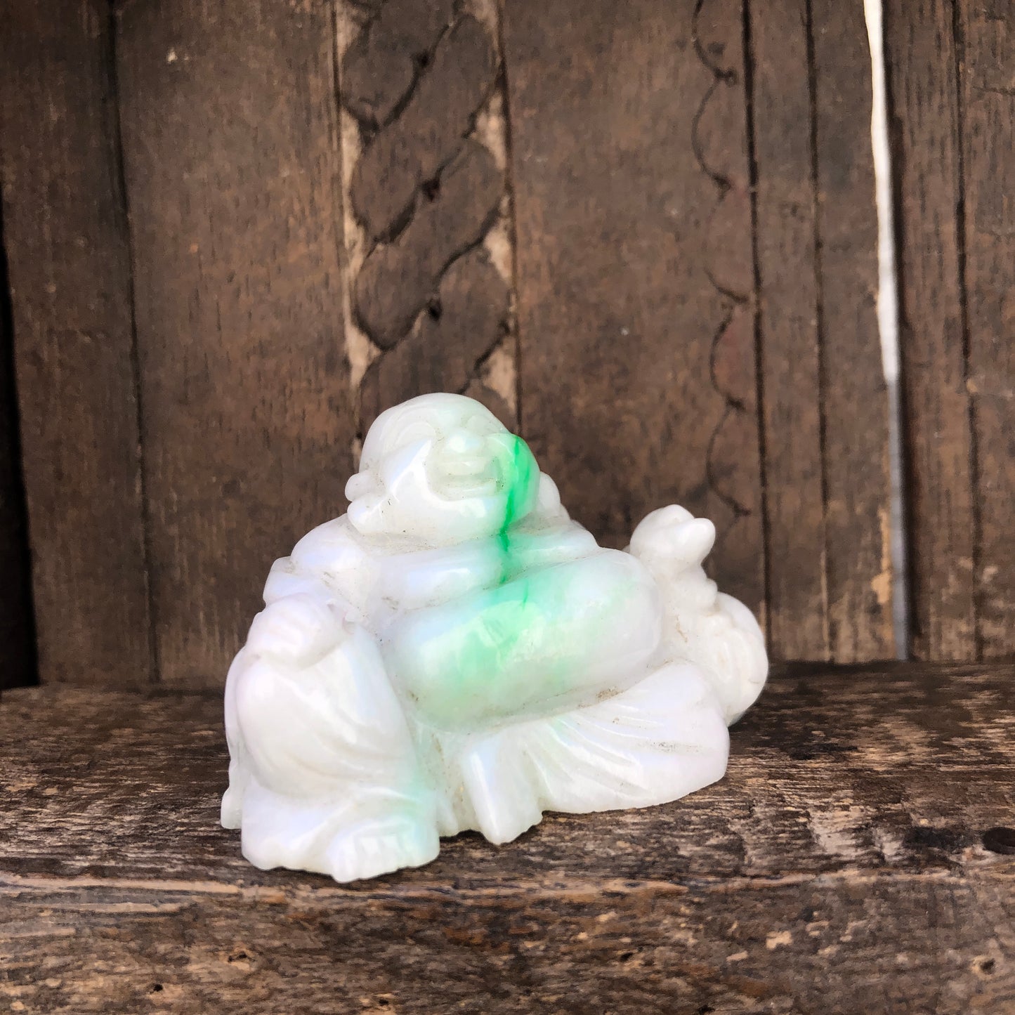 Green Jade Budai Buddha