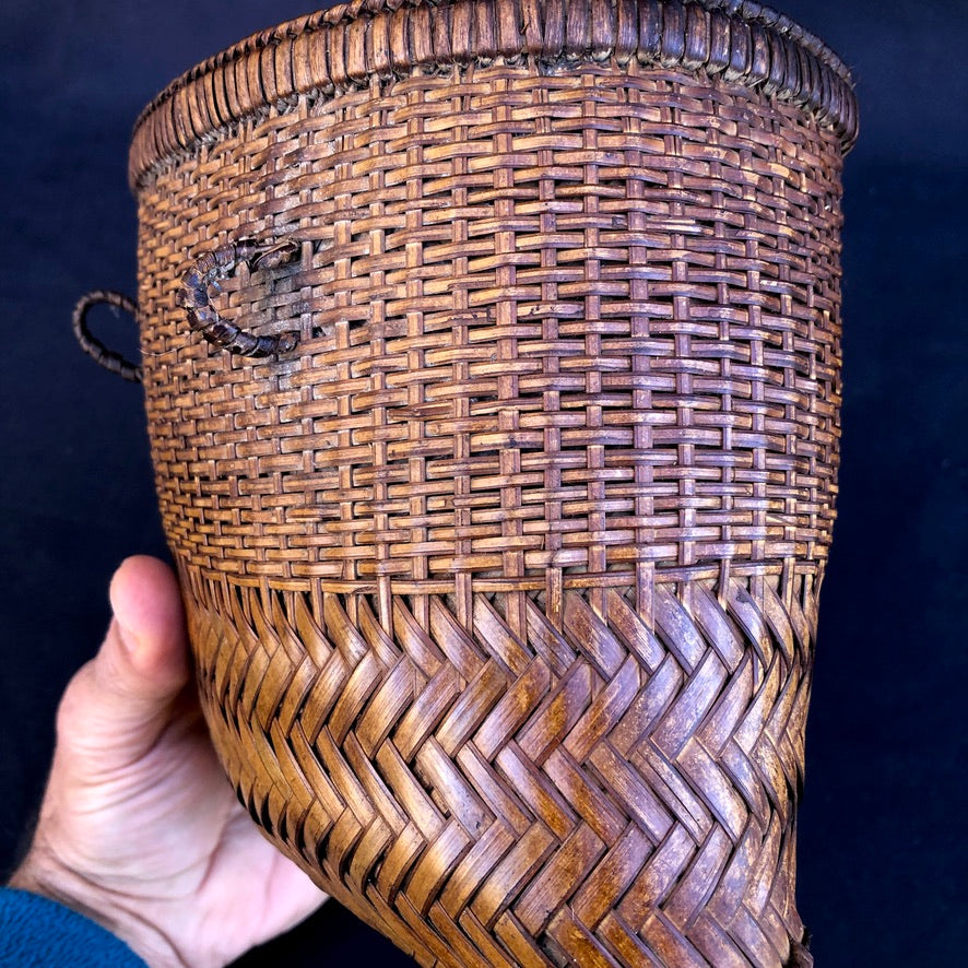 Vintage Burmese Hilltribe Basket