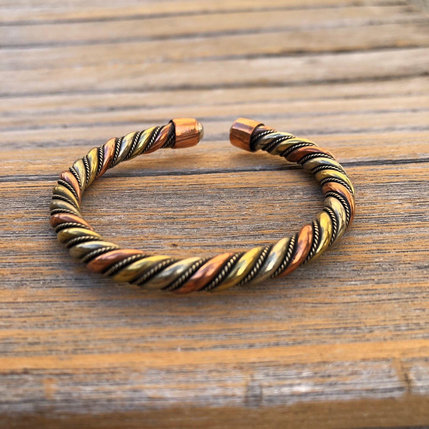 Twisted Wire Cuff Bracelet