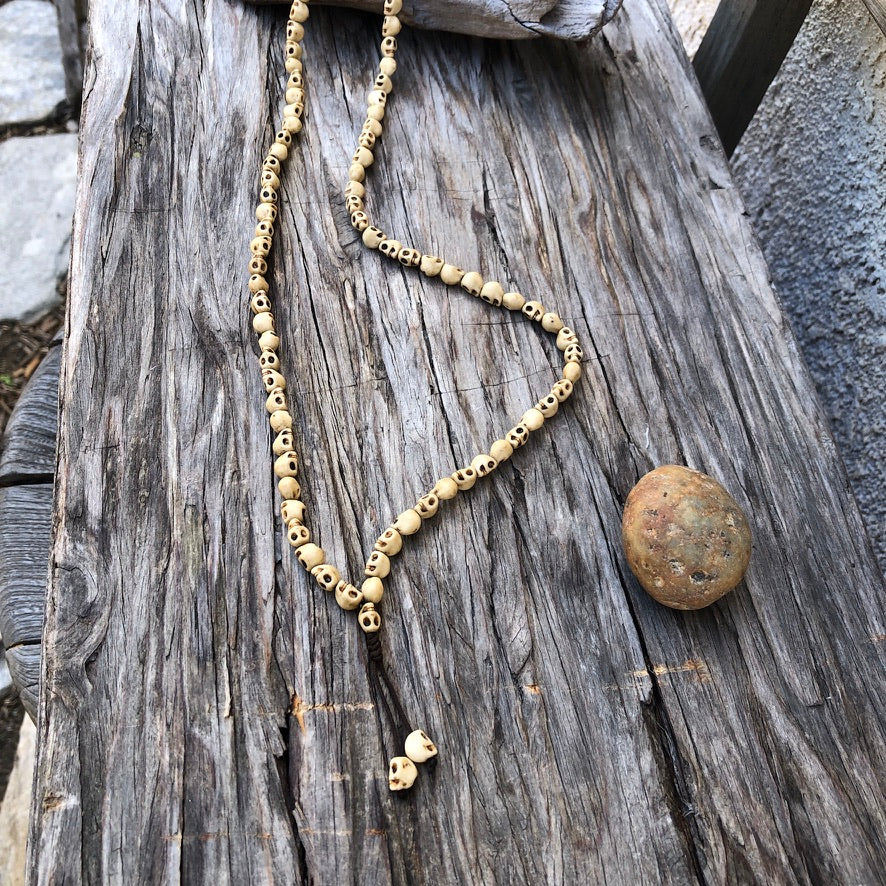 Kali 108 count Skull Praying Mala