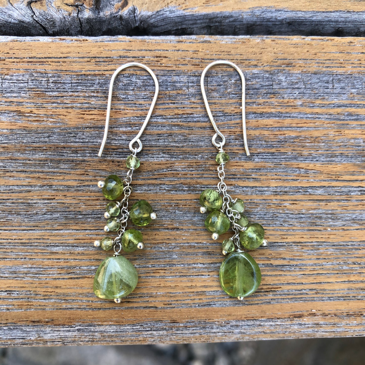 Peridot Dangle And Drop Earrings