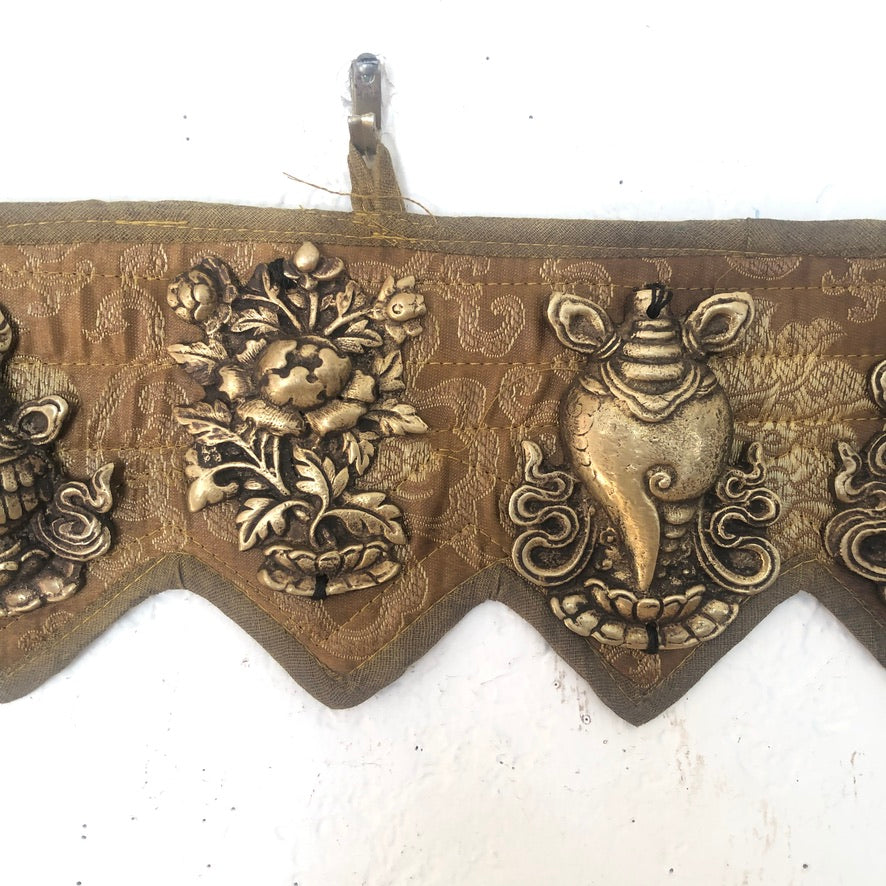 Ashtamangala Auspicious Symbols Wall Hanging