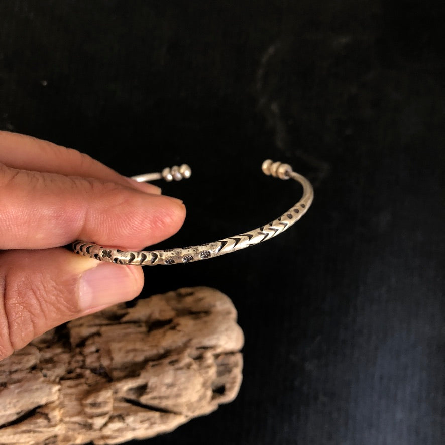 Hilltribe Silver Cuff Bracele