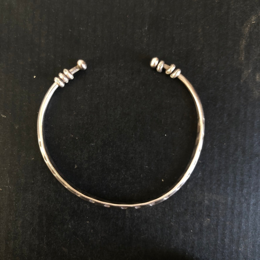 Hilltribe Silver Cuff Bracelet