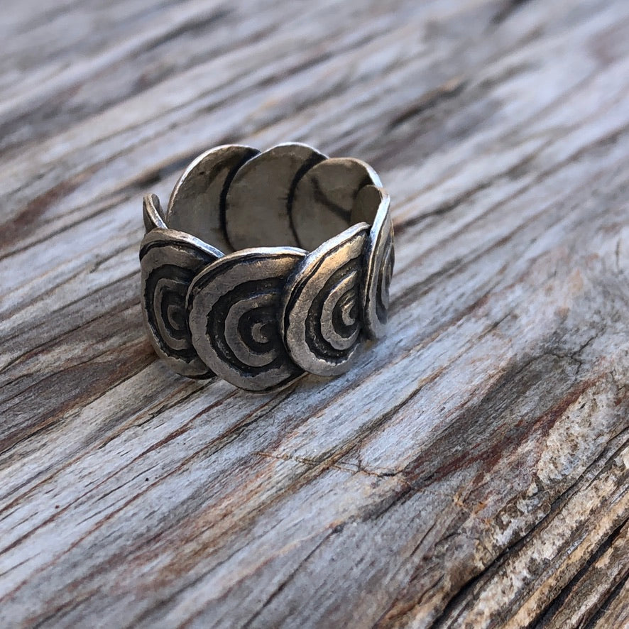 Silver Wide Band Ring