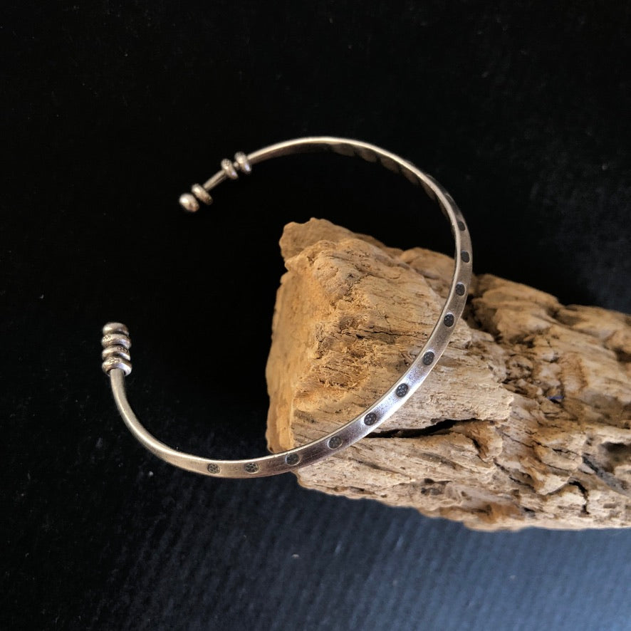 Hilltribe Silver Cuff Bracelet