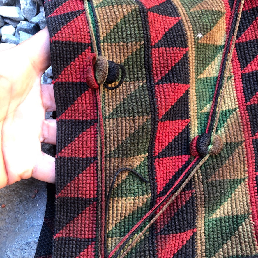 Vintage Hand Woven Himalayan Hilltribe Shoulder Bag