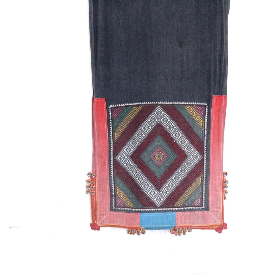 Vintage Hand-Embroidered Textile
