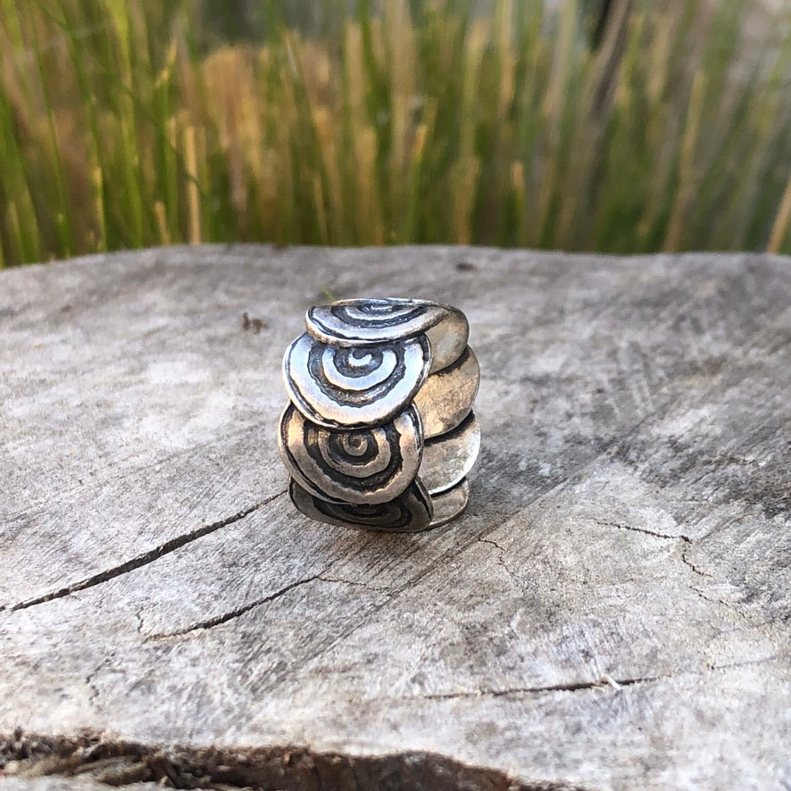 Silver Wide Band Ring