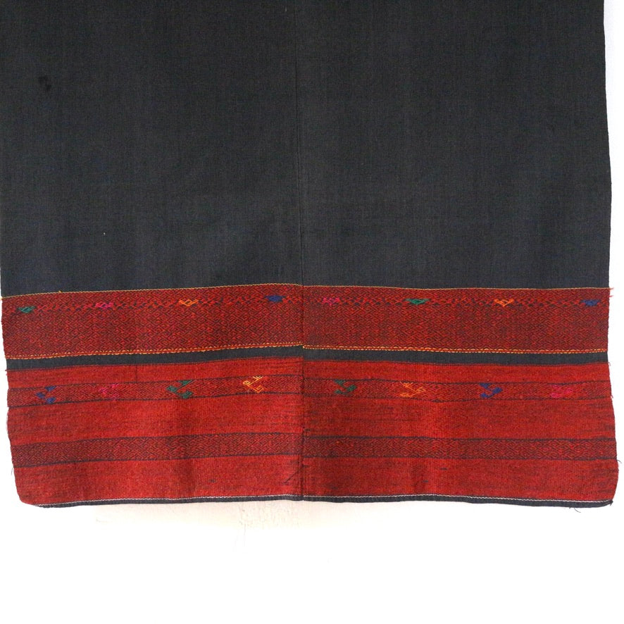 Kachin Wool Jinghpaw 'pukhang' (hip wrapper skirt), Burmese/Myanmar