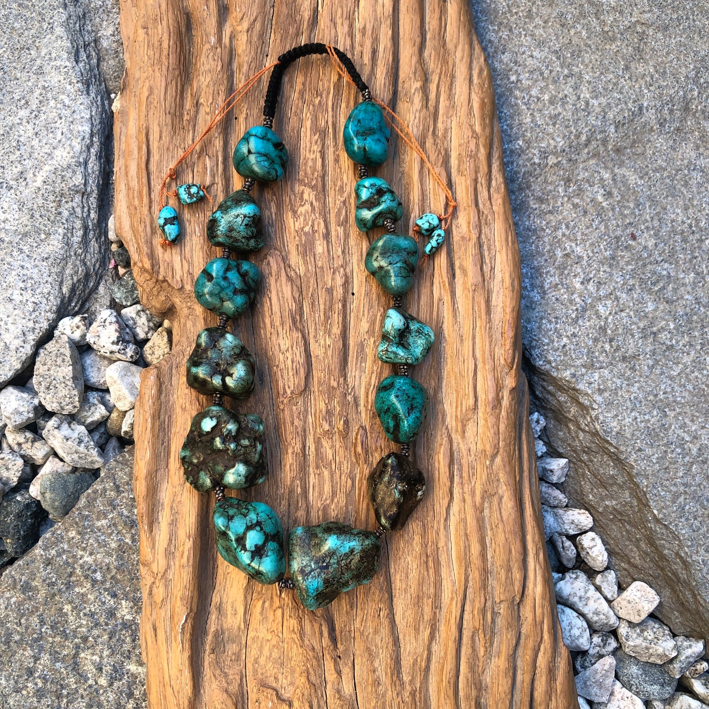 Vintage Tibetan Turquoise Necklace