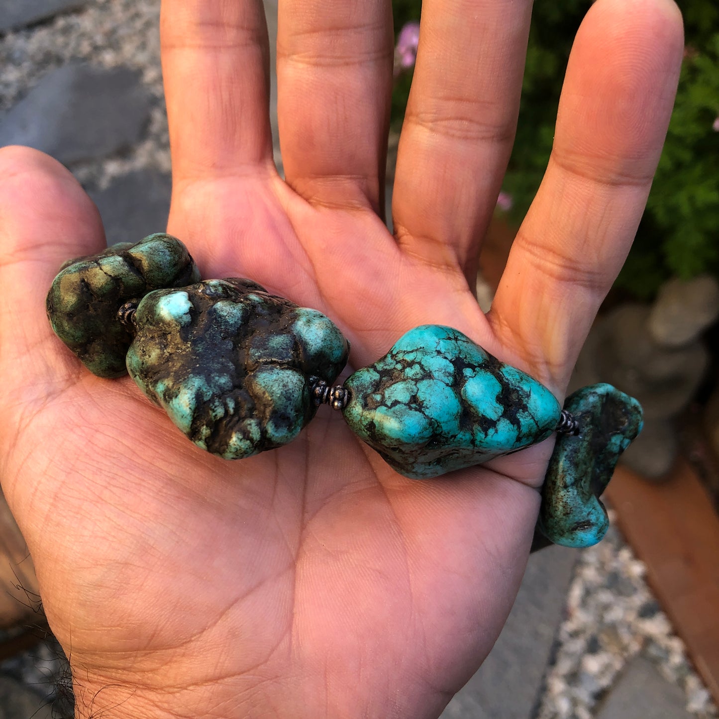 Vintage Tibetan Turquoise Necklace