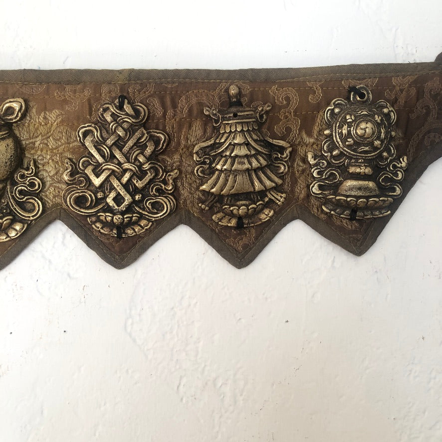 Ashtamangala Auspicious Symbols Wall Hanging