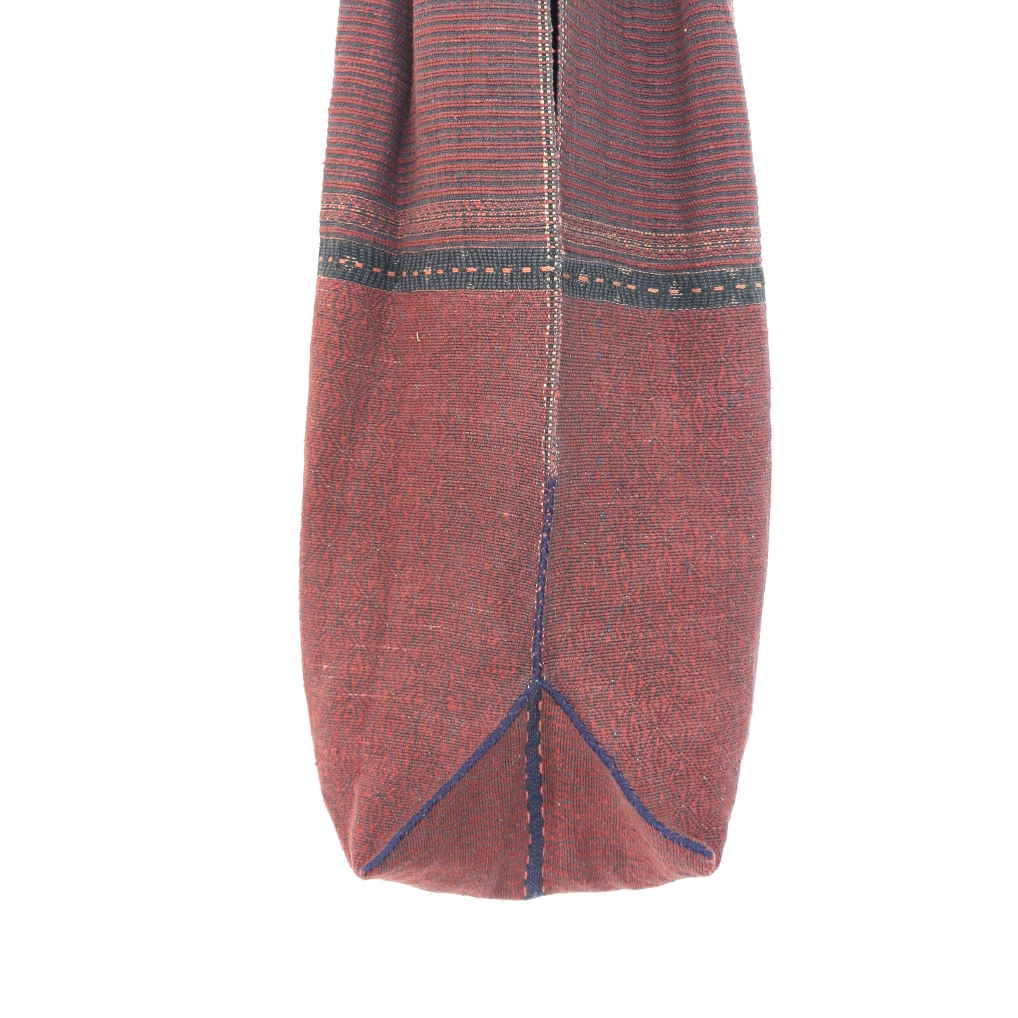 Handwoven Tribal Shoulder Bag, Ethnic Crossbody Tote, Hand Sewn Kachin Tribe Purse
