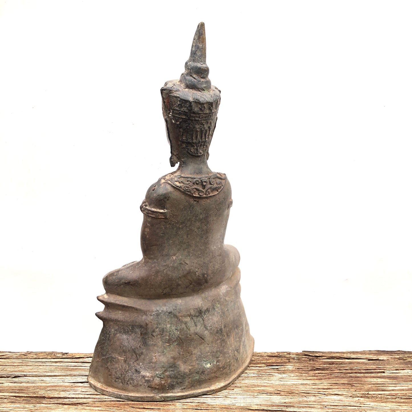 Ayuthaya Style Bronze Seated Buddha Statue