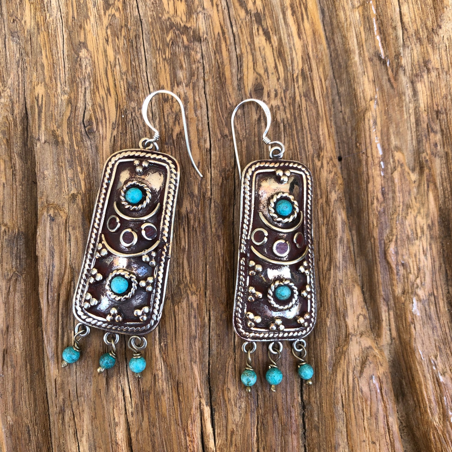 Turquoise Dangle Earrings