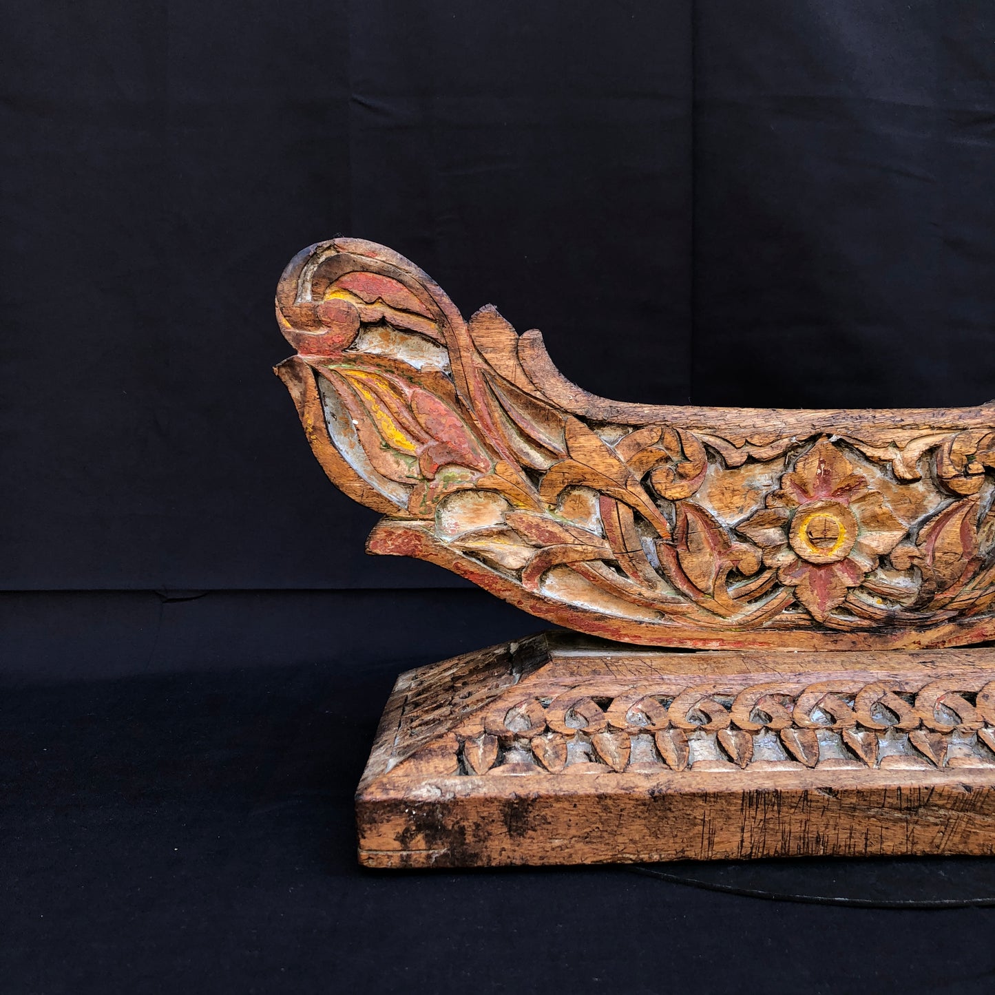 Vintage Indonesian Gong Mallet Holder