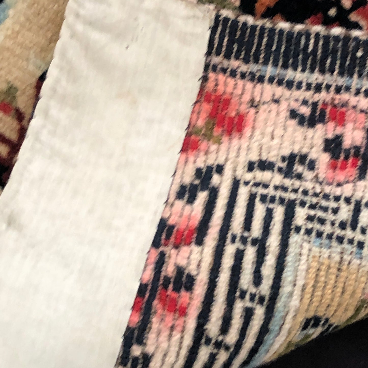 Mid 20th C Tibetan Saddle Rug