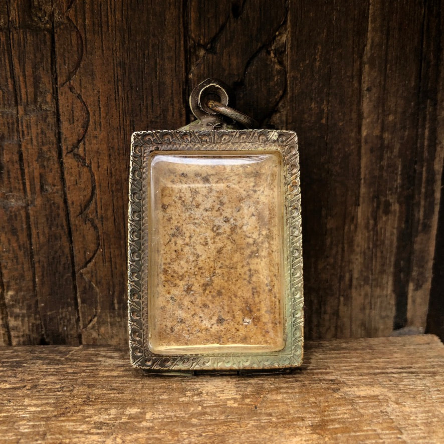 Seated Buddha Amulet Locket Pendant