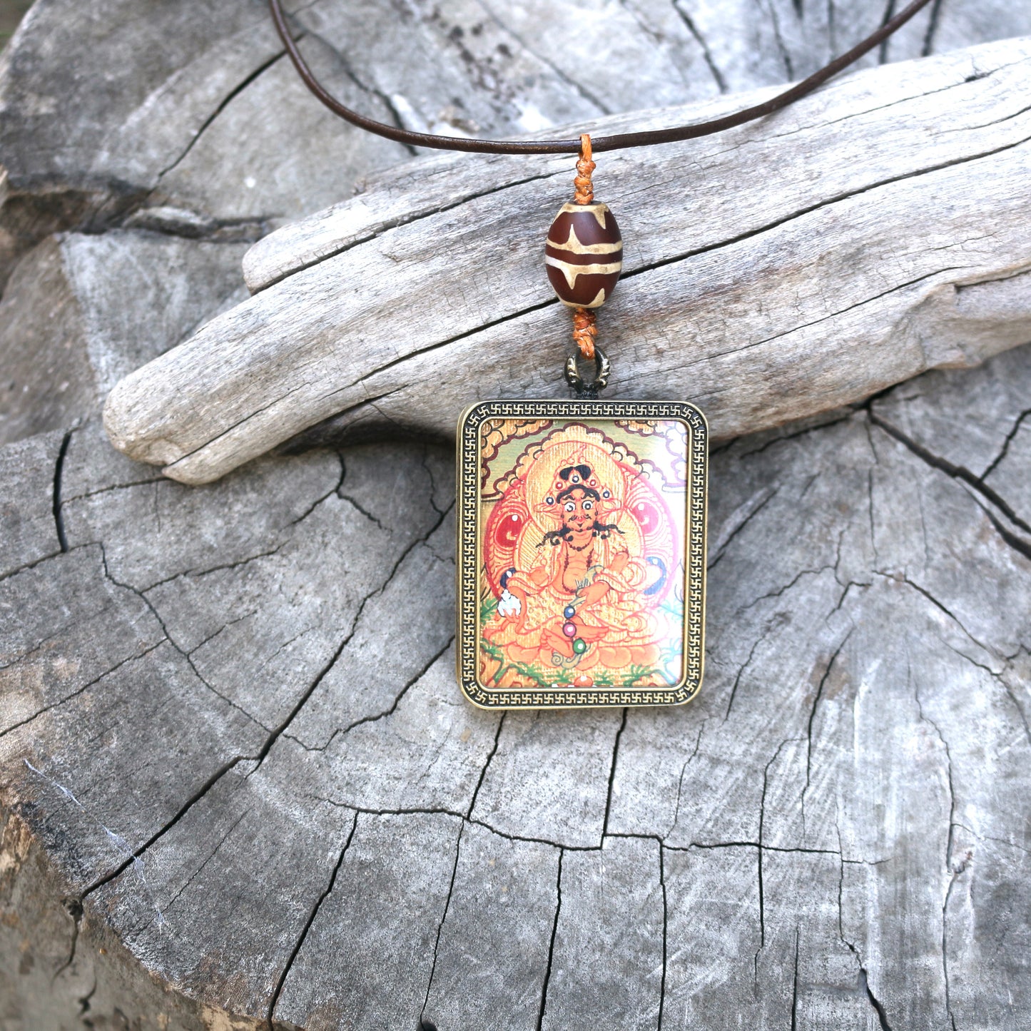 Hand Painted Dzambala | Kubera Ghau | Good Fortune and Prosperity