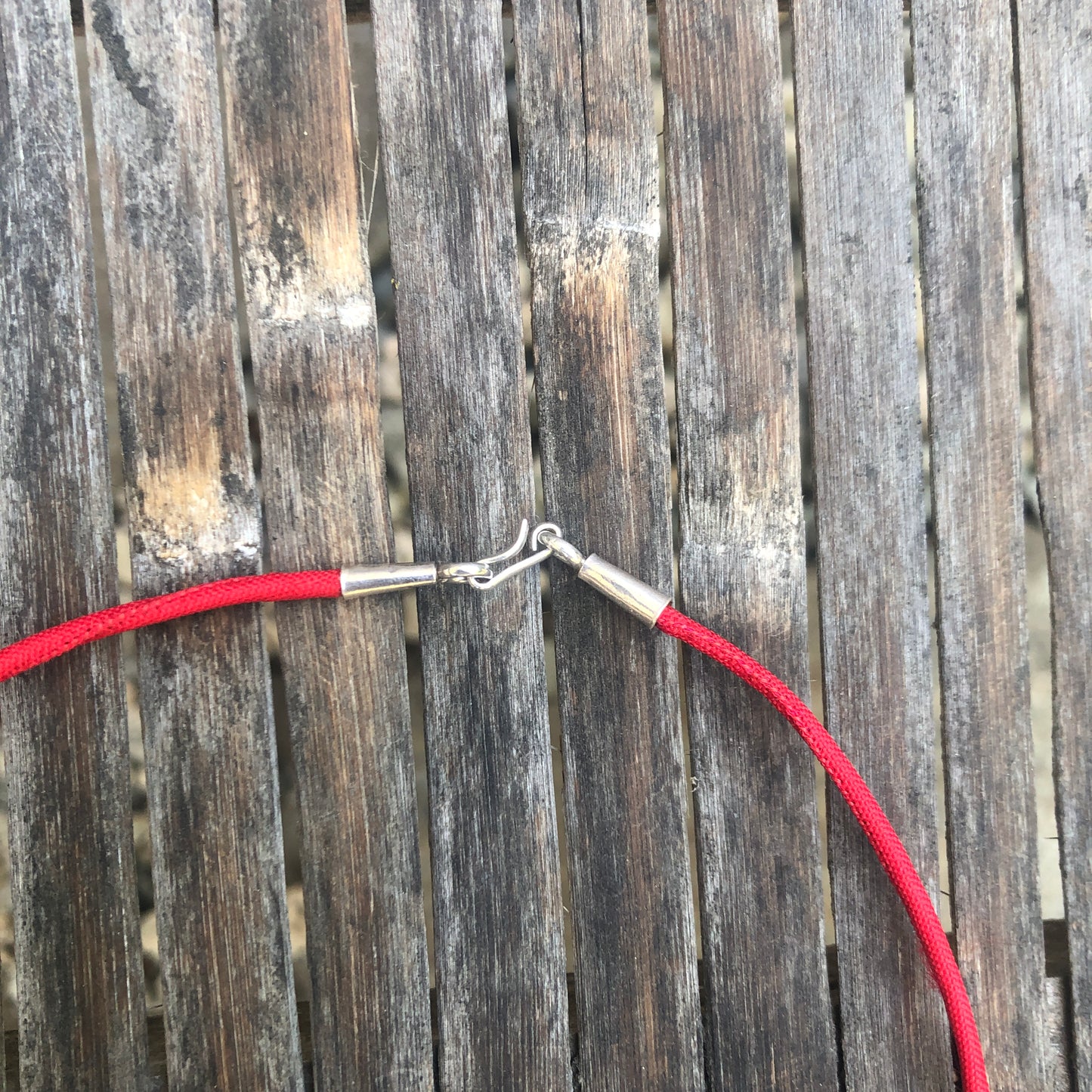 Rajasthani Silver Taviz Amulet Short Necklace