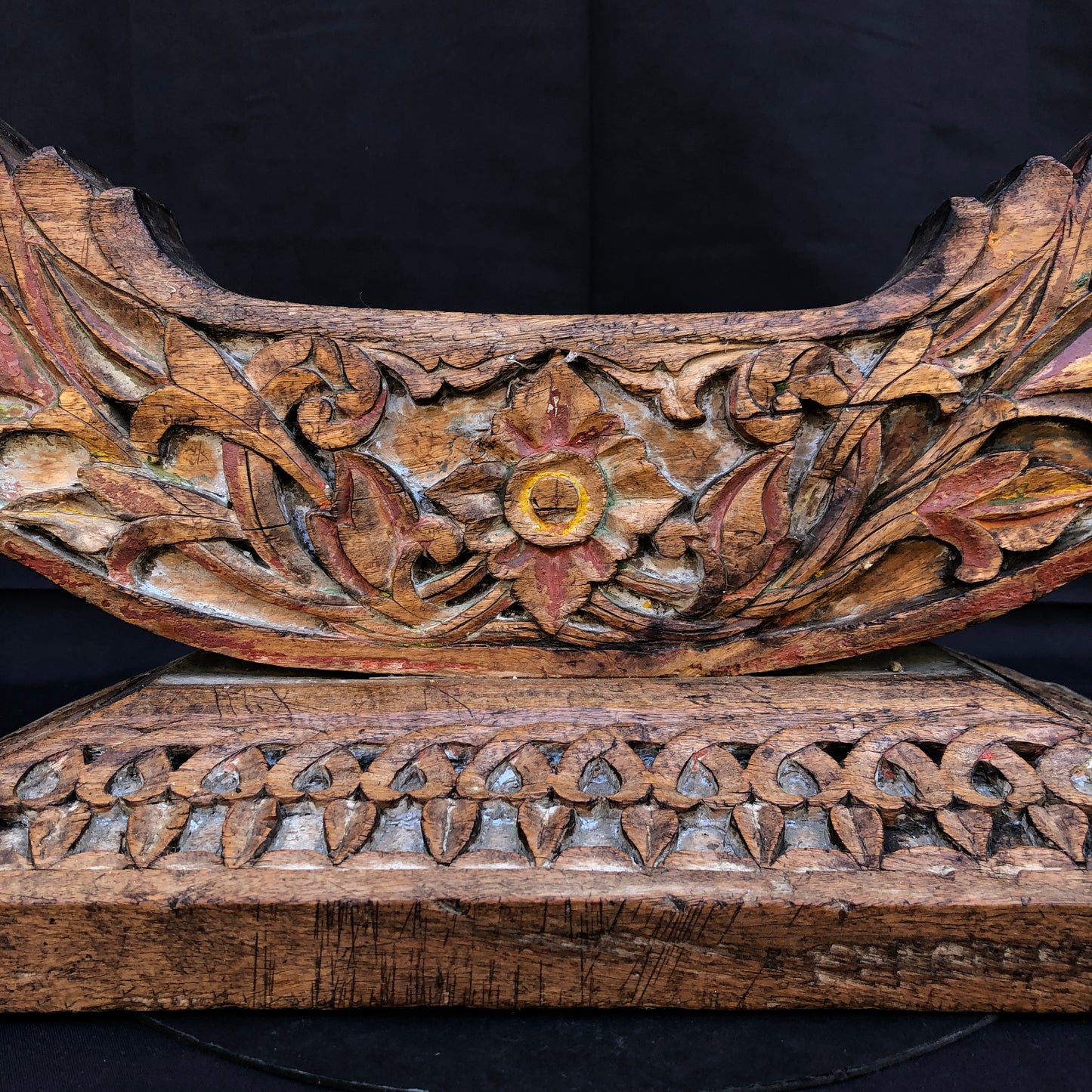 Vintage Indonesian Gong Mallet Holder