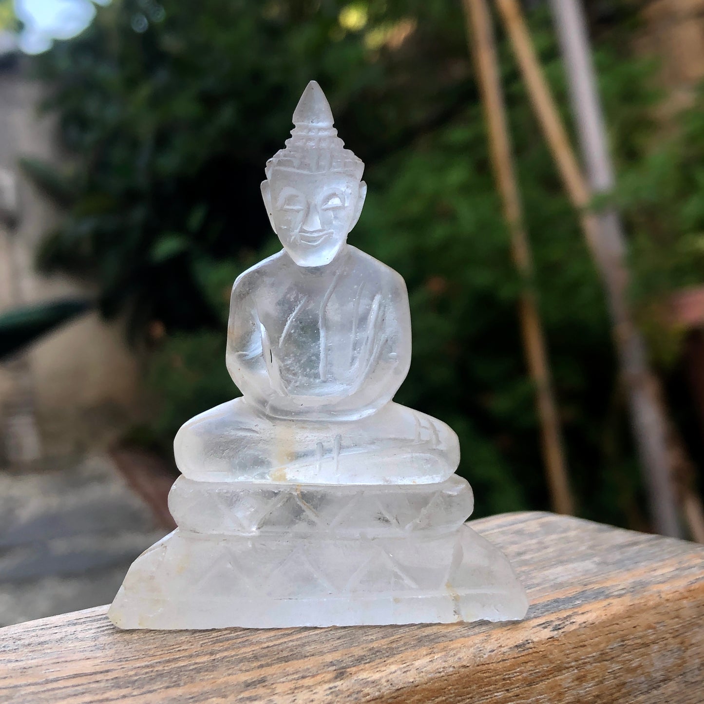 Crystal Quartz Meditating Buddha Statue (Copy)