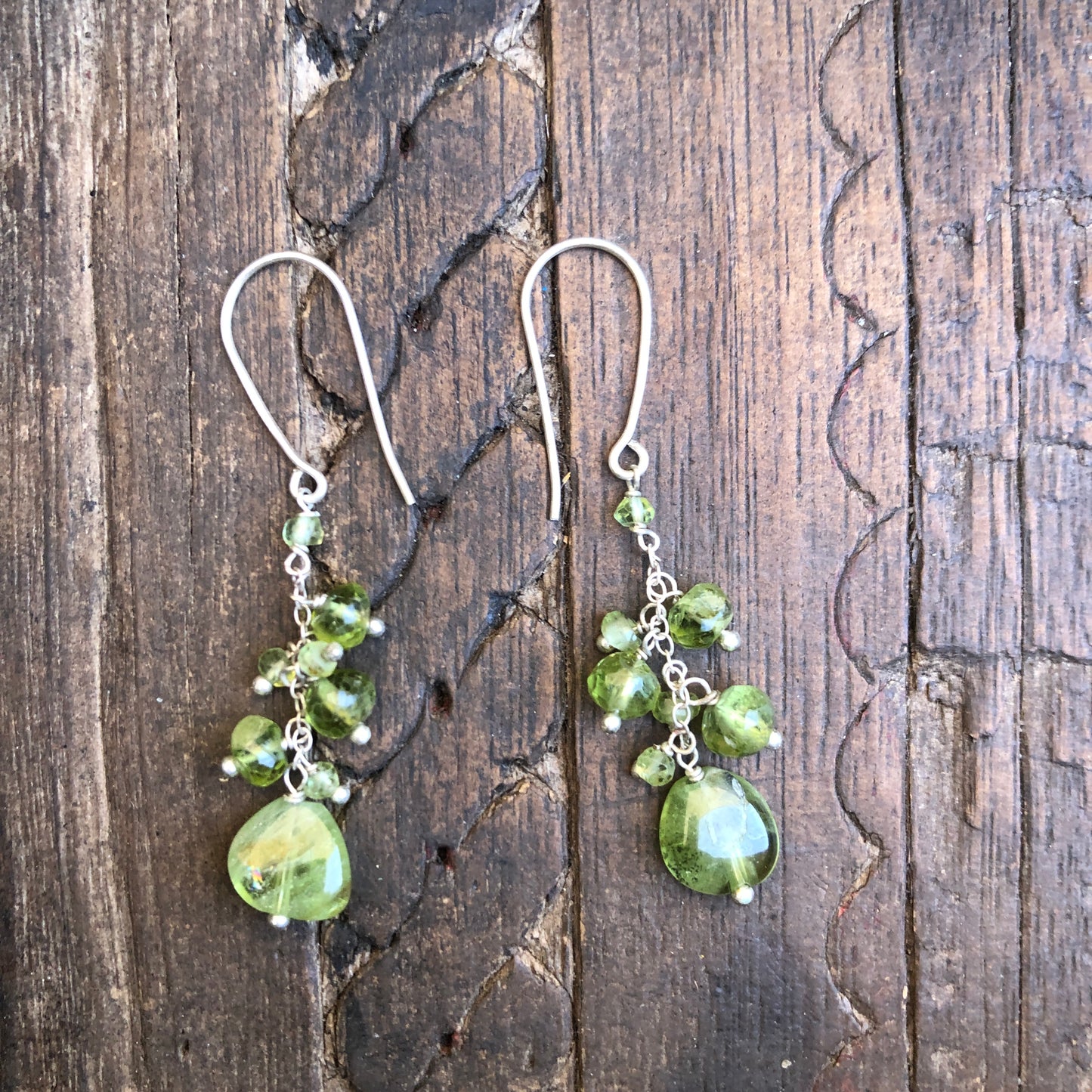 Peridot Dangle And Drop Earrings