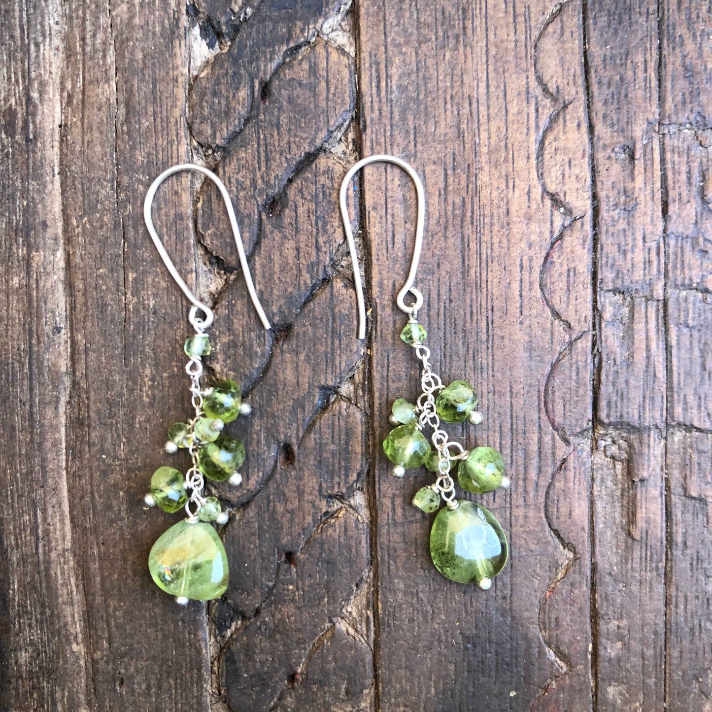 Peridot Dangle And Drop Earrings